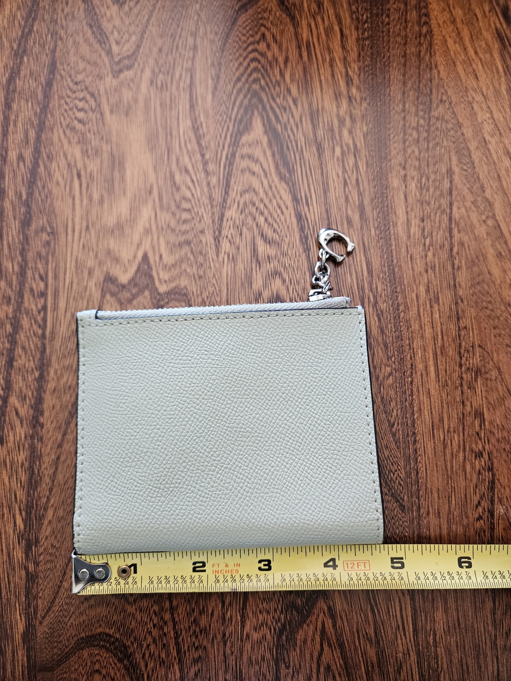 Coach Small Zip Wallet in Pistachio - Picture 3 of 8